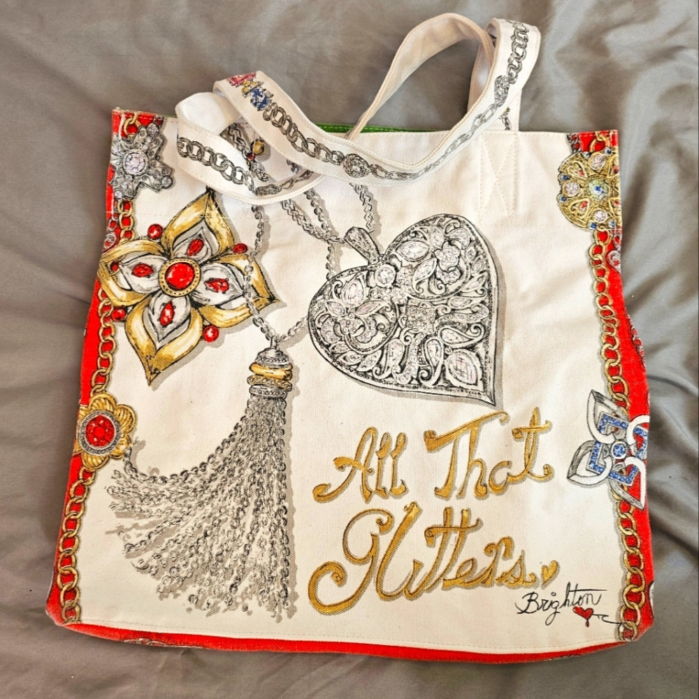 Brighton | TOTE BAG 🛍 | LOVE THEME| "All that glitters" design
